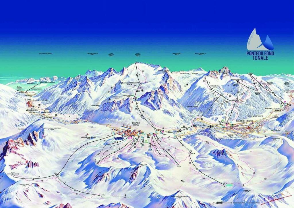 Apartament Soleneve Passo del Tonale Zewnętrze zdjęcie